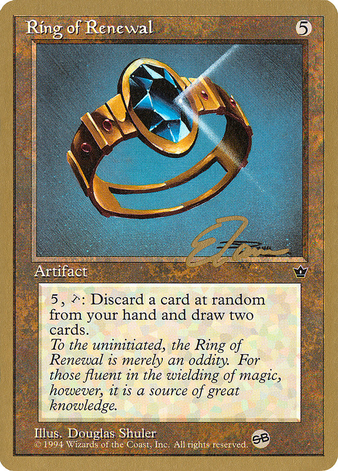 Ring of Renewal (Eric Tam) (SB) [Pro Tour Collector Set] | L.A. Mood Comics and Games