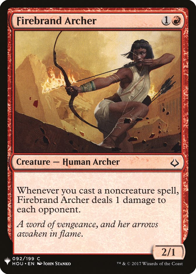 Firebrand Archer [Mystery Booster] | L.A. Mood Comics and Games