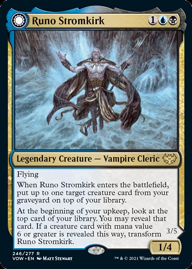Runo Stromkirk // Krothuss, Lord of the Deep [Innistrad: Crimson Vow] | L.A. Mood Comics and Games