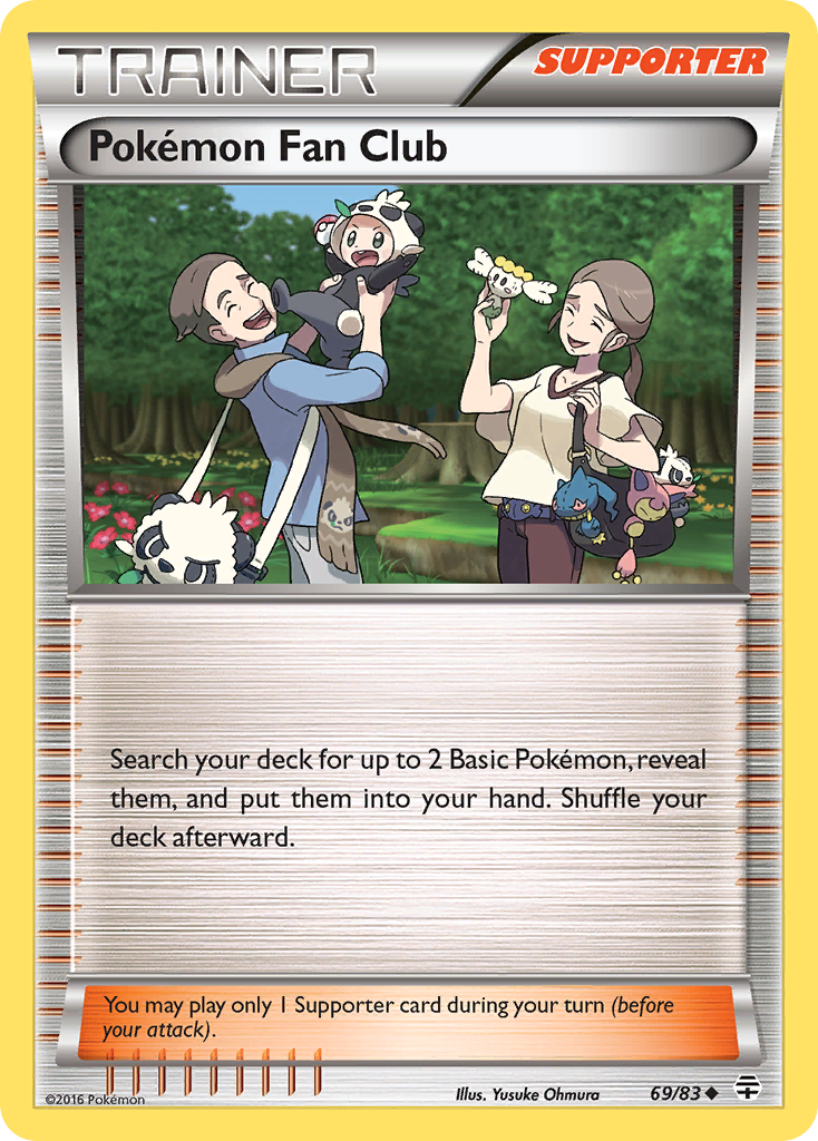 Pokemon Fan Club (69/83) [XY: Generations] | L.A. Mood Comics and Games