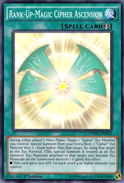 Rank-Up-Magic Cipher Ascension [DPDG-EN042] Common | L.A. Mood Comics and Games