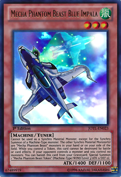 Mecha Phantom Beast Blue Impala [JOTL-EN023] Ultra Rare | L.A. Mood Comics and Games