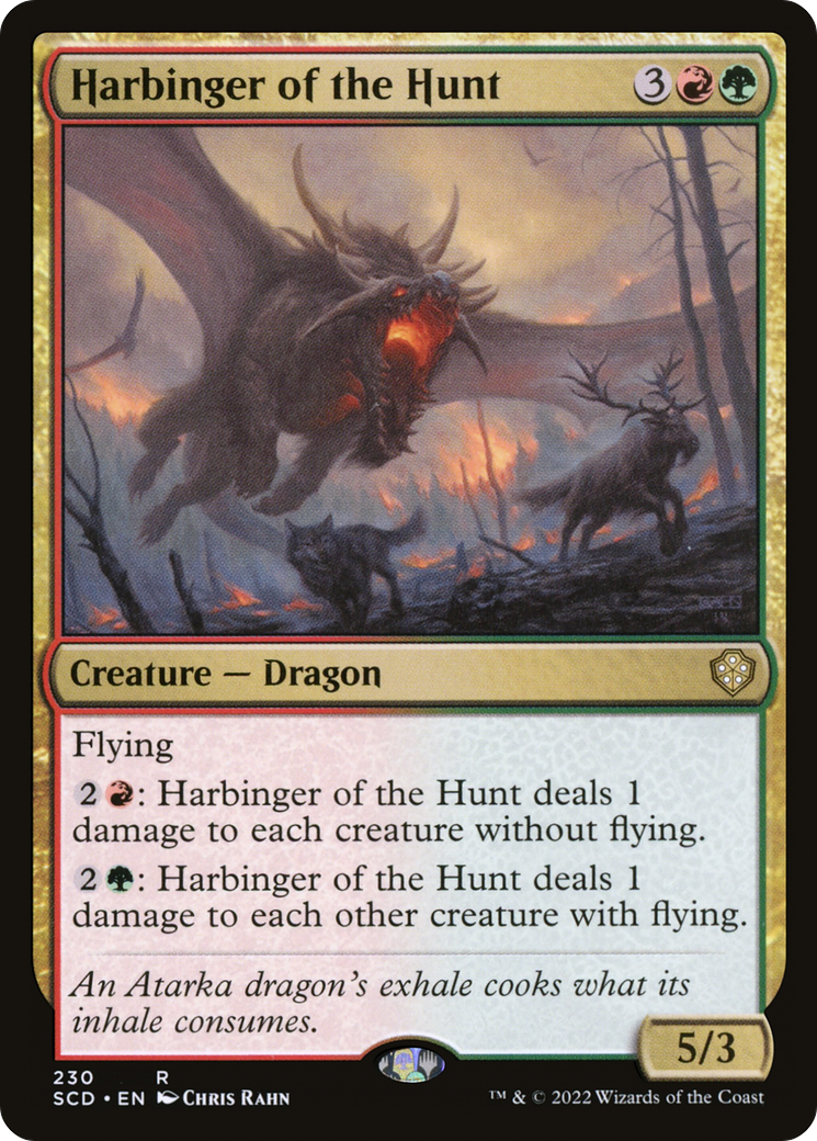 Harbinger of the Hunt [Starter Commander Decks] | L.A. Mood Comics and Games