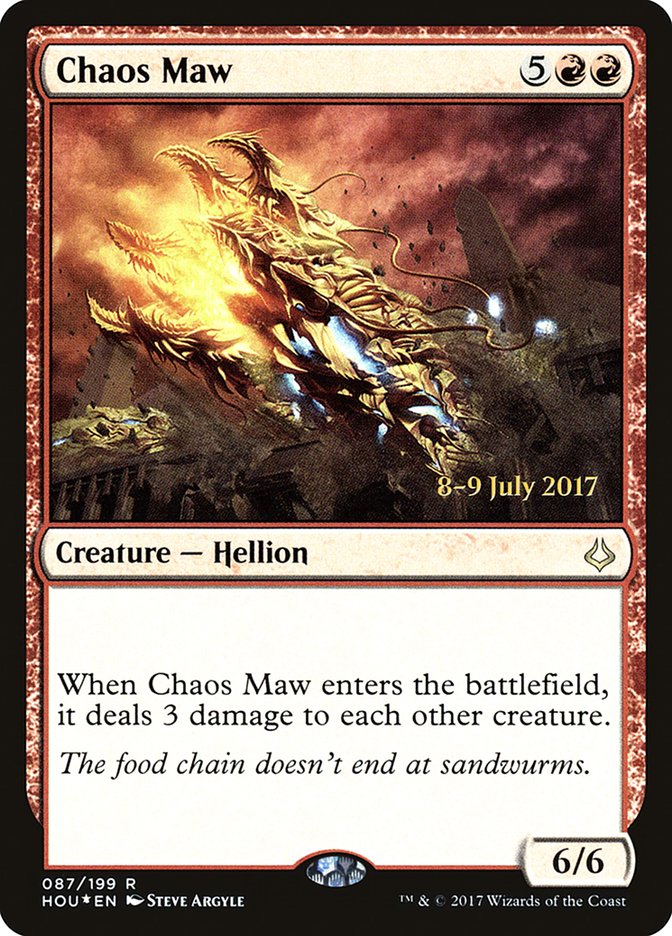 Chaos Maw [Hour of Devastation Prerelease Promos] | L.A. Mood Comics and Games