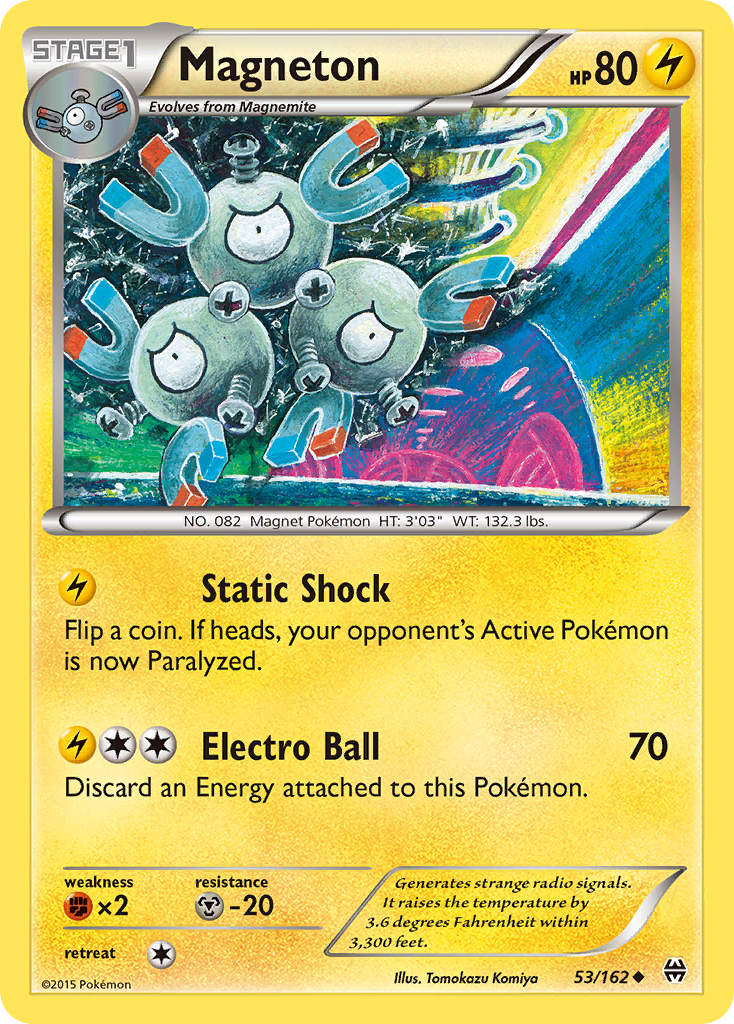 Magneton (53/162) [XY: BREAKthrough] | L.A. Mood Comics and Games