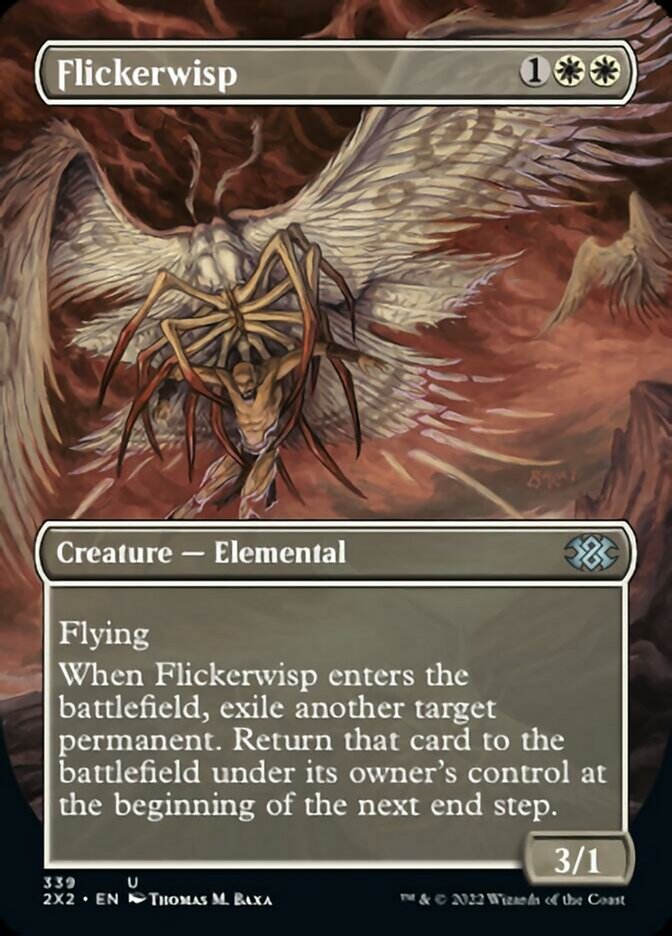 Flickerwisp (Borderless Alternate Art) [Double Masters 2022] | L.A. Mood Comics and Games