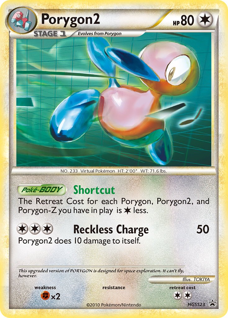 Porygon2 (HGSS23) [HeartGold & SoulSilver: Black Star Promos] | L.A. Mood Comics and Games