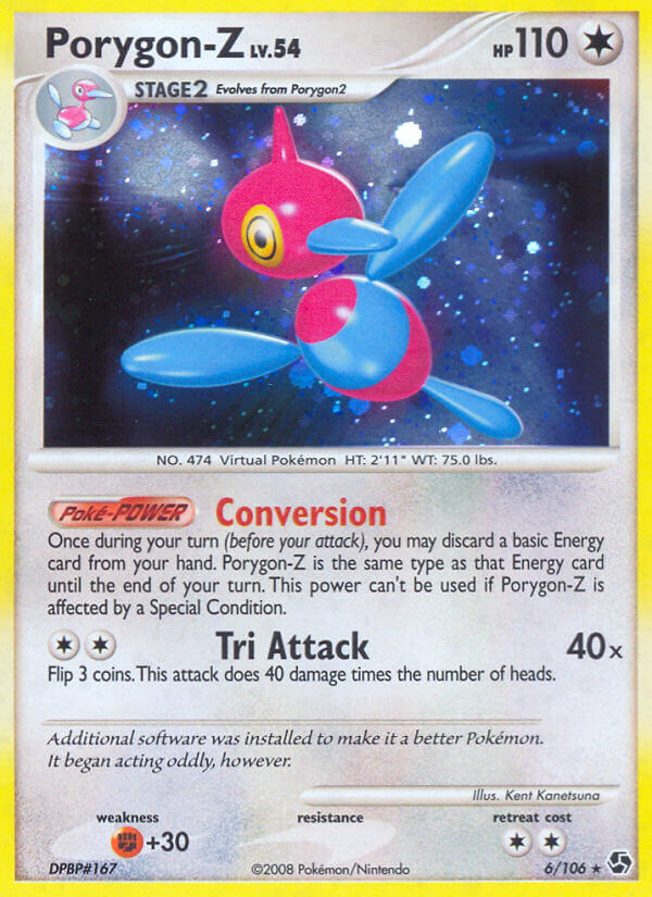 Porygon Z (6/106) (Theme Deck Exclusive) [Diamond & Pearl: Great Encounters] | L.A. Mood Comics and Games