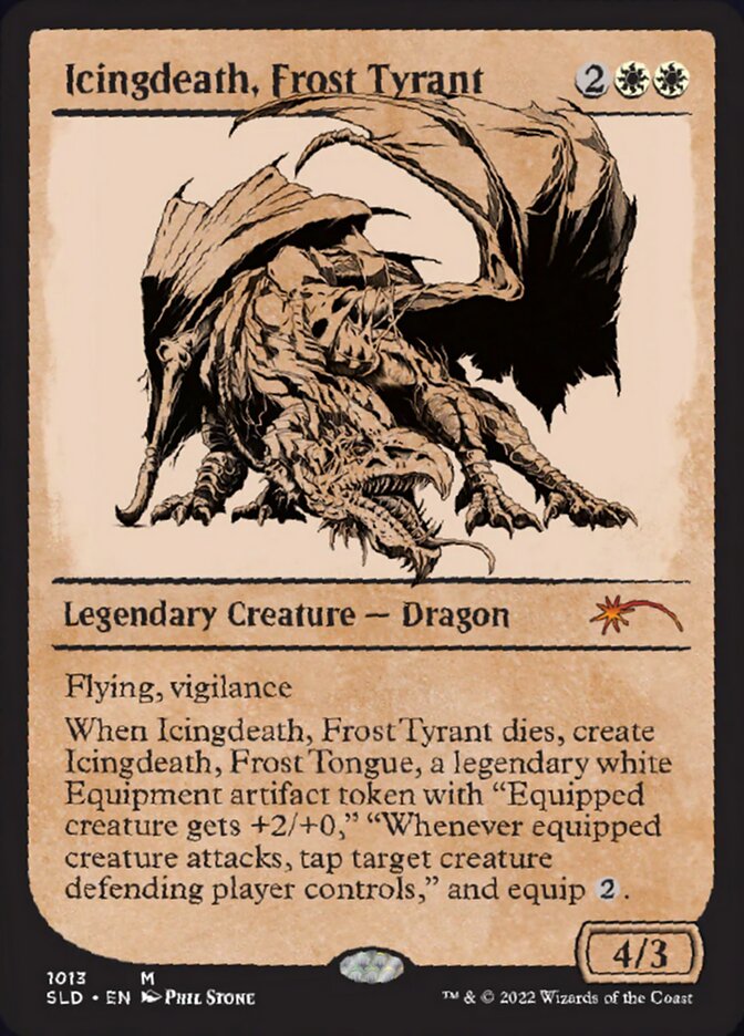 Icingdeath, Frost Tyrant (Showcase) [Secret Lair Drop Series] | L.A. Mood Comics and Games