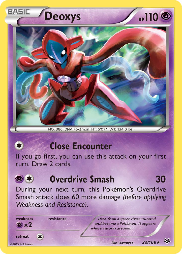 Deoxys (33/108) [XY: Roaring Skies] | L.A. Mood Comics and Games