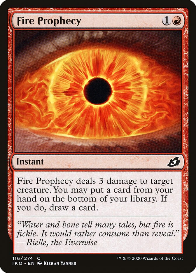 Fire Prophecy [Ikoria: Lair of Behemoths] | L.A. Mood Comics and Games