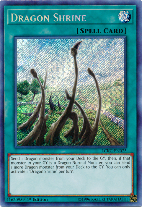 Dragon Shrine [LCKC-EN075] Secret Rare | L.A. Mood Comics and Games