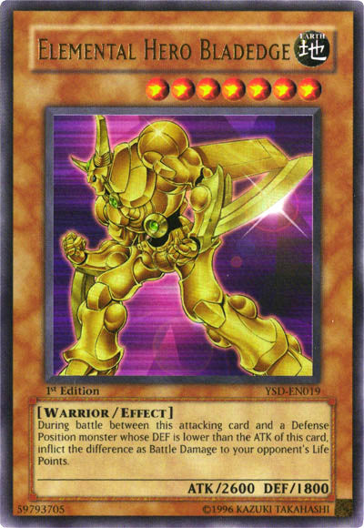 Elemental Hero Bladedge [YSD-EN019] Ultra Rare | L.A. Mood Comics and Games