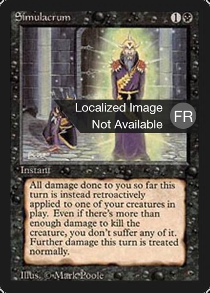 Simulacrum [Foreign Black Border] | L.A. Mood Comics and Games