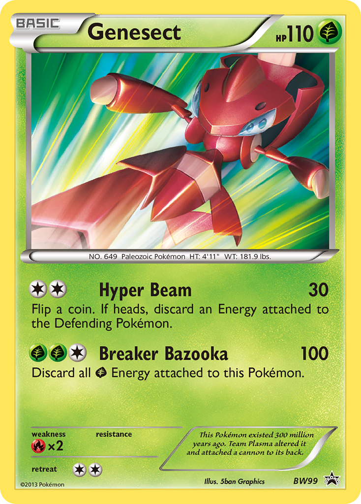 Genesect (BW99) [Black & White: Black Star Promos] | L.A. Mood Comics and Games