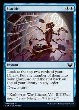 Curate [Strixhaven: School of Mages] | L.A. Mood Comics and Games