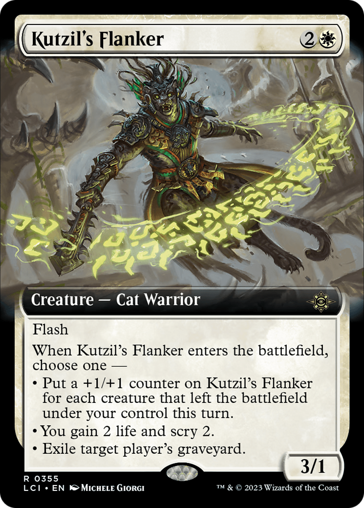 Kutzil's Flanker (Extended Art) [The Lost Caverns of Ixalan] | L.A. Mood Comics and Games