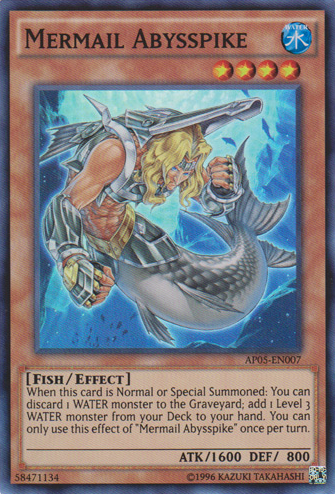Mermail Abysspike [AP05-EN007] Super Rare | L.A. Mood Comics and Games