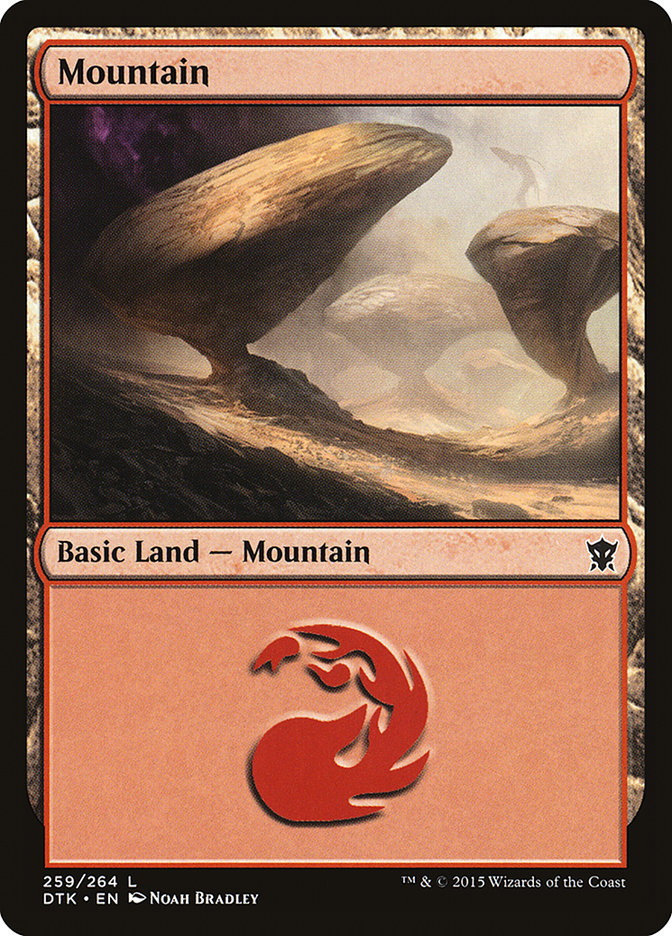 Mountain (259) [Dragons of Tarkir] | L.A. Mood Comics and Games