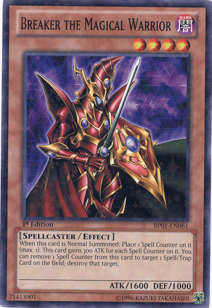 Breaker the Magical Warrior [BP01-EN061] Starfoil Rare | L.A. Mood Comics and Games