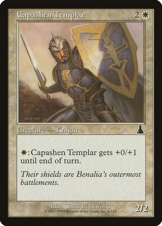 Capashen Templar [Urza's Destiny] | L.A. Mood Comics and Games