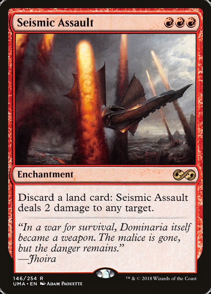 Seismic Assault [Ultimate Masters] | L.A. Mood Comics and Games