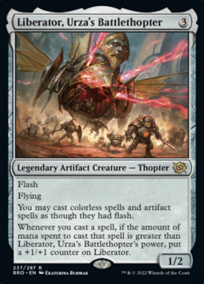 Liberator, Urza's Battlethopter [The Brothers' War] | L.A. Mood Comics and Games
