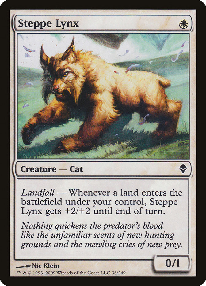 Steppe Lynx [Zendikar] | L.A. Mood Comics and Games