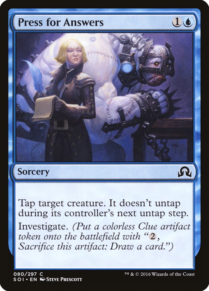 Press for Answers [Shadows over Innistrad] | L.A. Mood Comics and Games