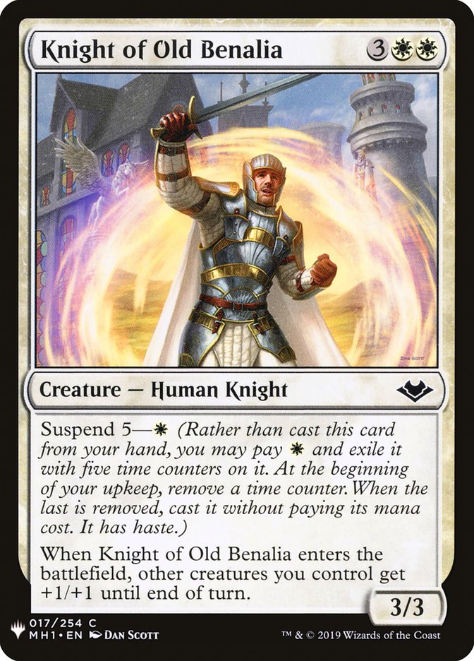 Knight of Old Benalia [Mystery Booster] | L.A. Mood Comics and Games