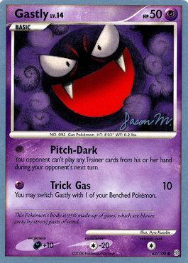 Gastly LV.14 (62/100) (Queengar - Jason Martinez) [World Championships 2009] | L.A. Mood Comics and Games