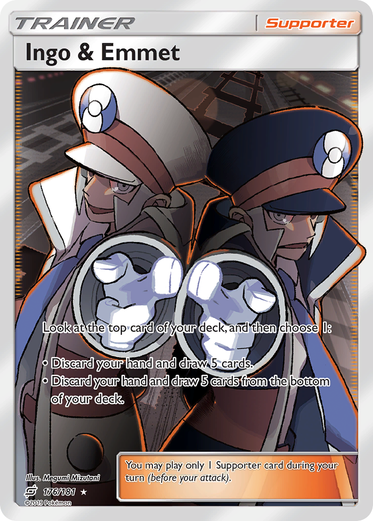 Ingo & Emmet (176/181) [Sun & Moon: Team Up] | L.A. Mood Comics and Games