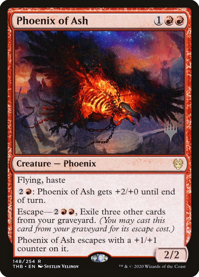 Phoenix of Ash (Promo Pack) [Theros Beyond Death Promos] | L.A. Mood Comics and Games