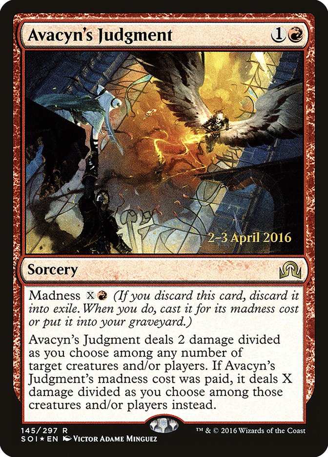 Avacyn's Judgment [Shadows over Innistrad Prerelease Promos] | L.A. Mood Comics and Games