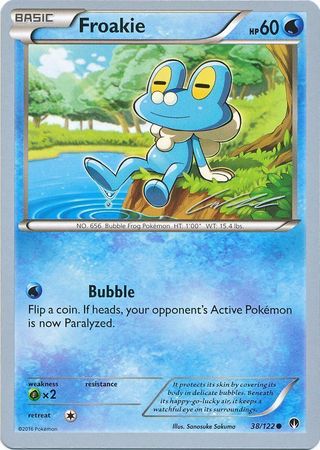 Froakie (38/122) (Ninja Blitz - Cody Walinski) [World Championships 2016] | L.A. Mood Comics and Games