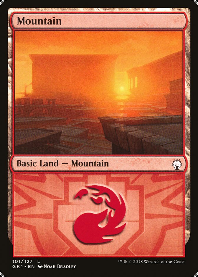 Mountain (101) [Guilds of Ravnica Guild Kit] | L.A. Mood Comics and Games