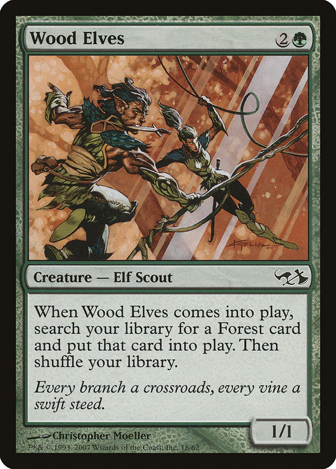 Wood Elves [Duel Decks: Elves vs. Goblins] | L.A. Mood Comics and Games