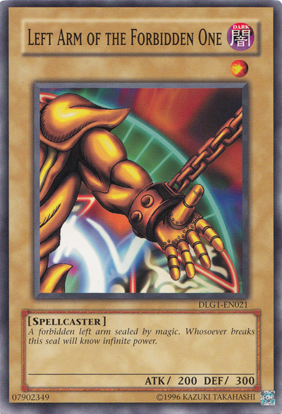 Left Arm of the Forbidden One [DLG1-EN021] Common | L.A. Mood Comics and Games