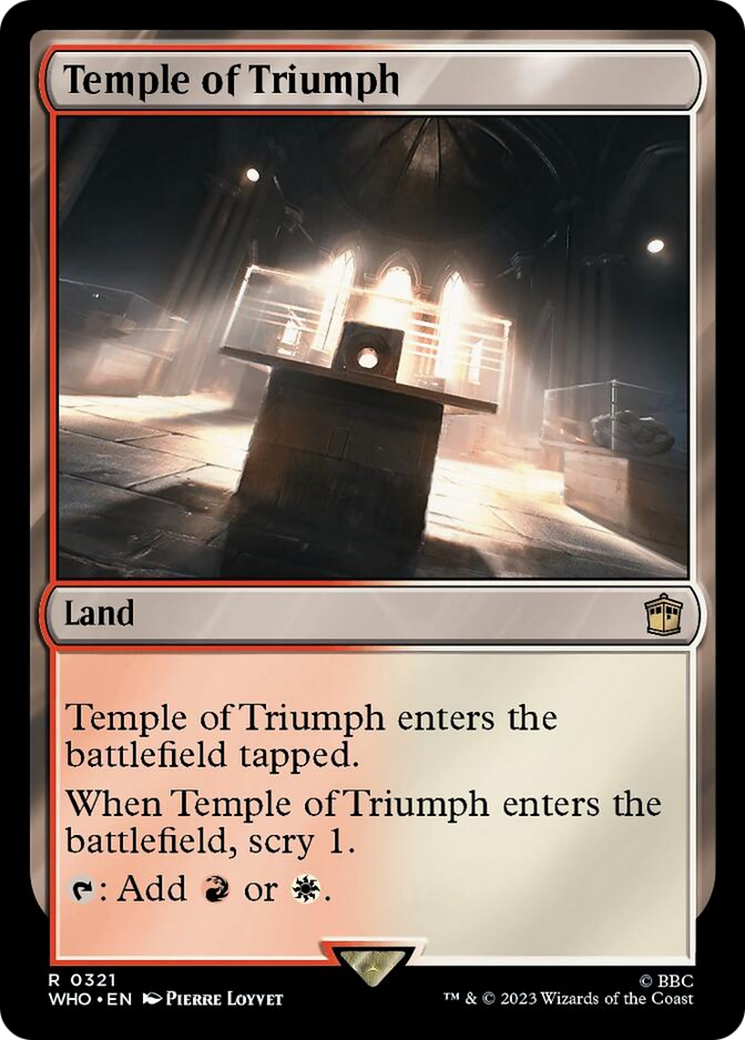 Temple of Triumph [Doctor Who] | L.A. Mood Comics and Games