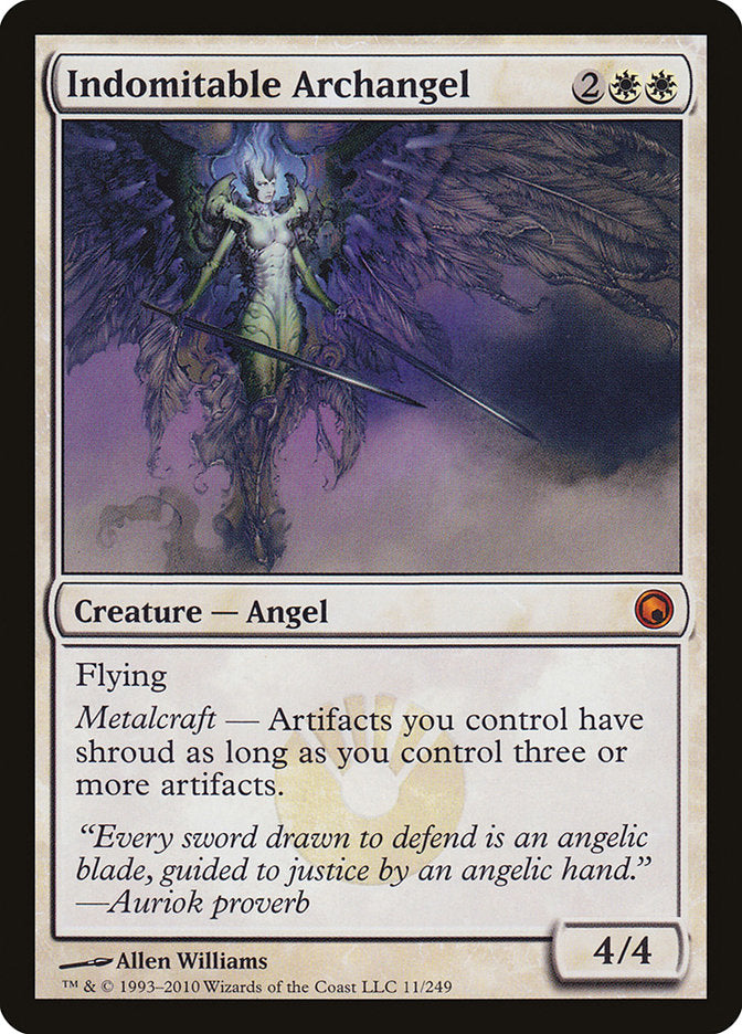 Indomitable Archangel [Scars of Mirrodin] | L.A. Mood Comics and Games