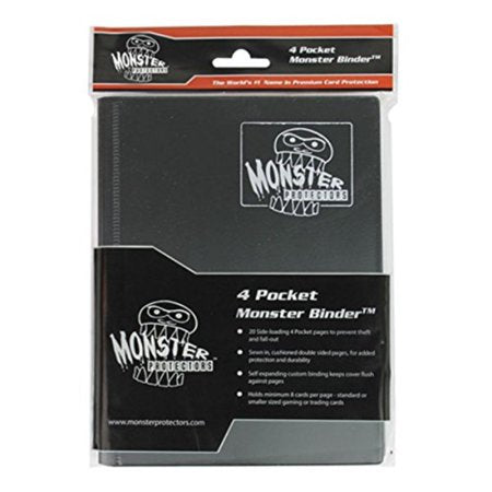 Monster 4 Pocket Folio Matte Black | L.A. Mood Comics and Games