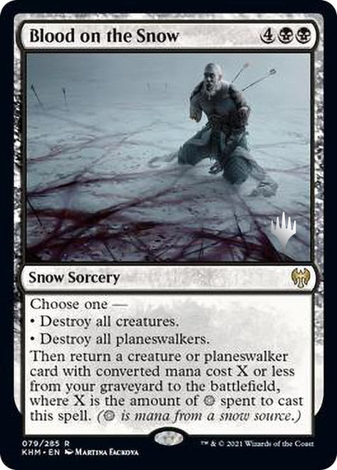 Blood on the Snow (Promo Pack) [Kaldheim Promos] | L.A. Mood Comics and Games