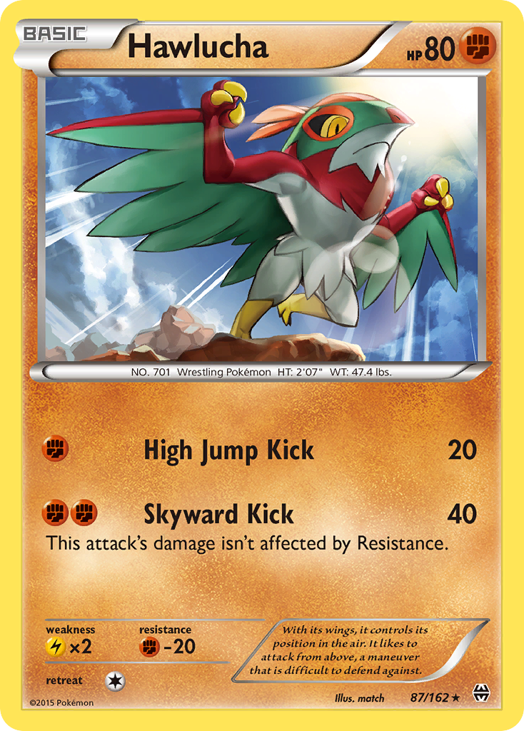 Hawlucha (87/162) [XY: BREAKthrough] | L.A. Mood Comics and Games