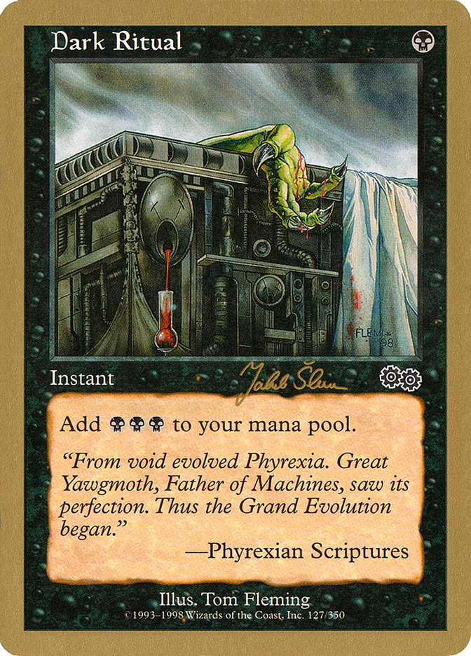Dark Ritual (Jakub Slemr) [World Championship Decks 1999] | L.A. Mood Comics and Games