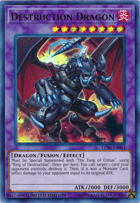 Destruction Dragon - LC06-EN003 [LC06-EN003] Ultra Rare | L.A. Mood Comics and Games