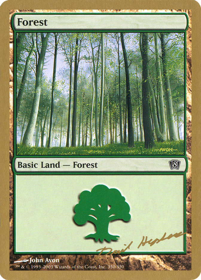 Forest (dh350) (Dave Humpherys) [World Championship Decks 2003] | L.A. Mood Comics and Games