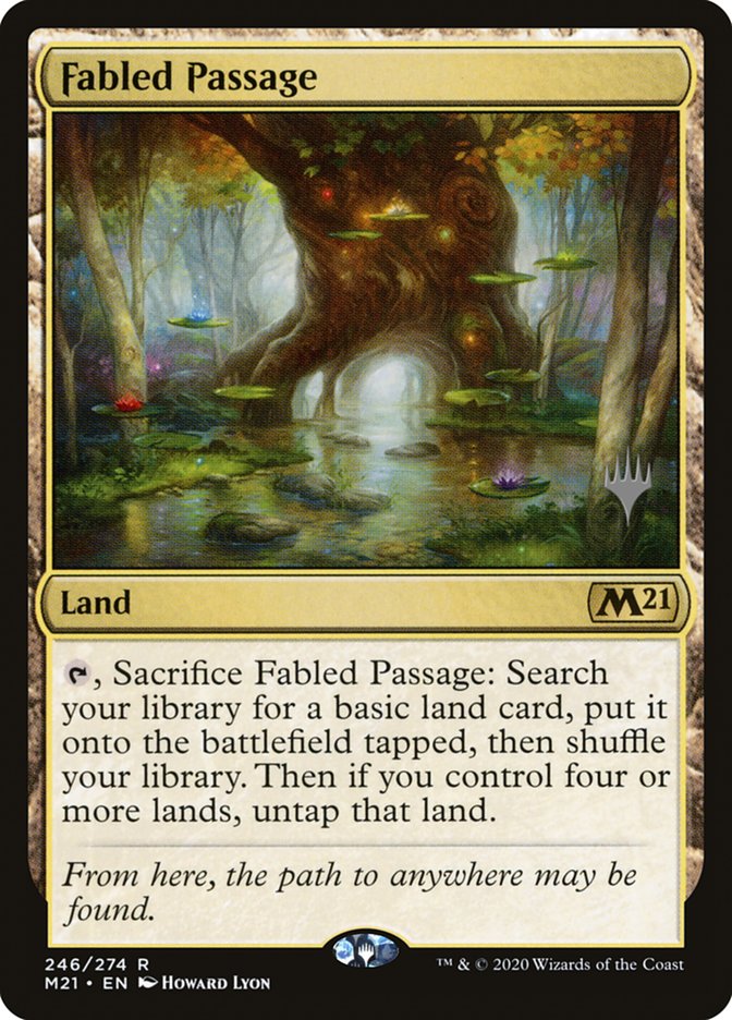 Fabled Passage (Promo Pack) [Core Set 2021 Promos] | L.A. Mood Comics and Games