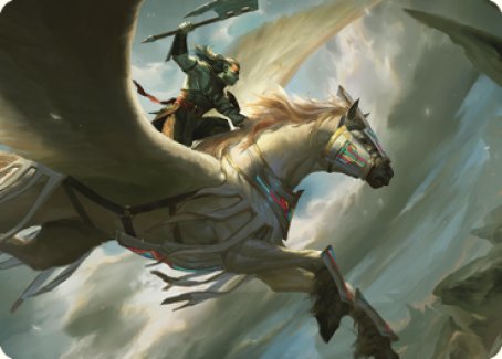 Cleaving Skyrider Art Card [Dominaria United Art Series] | L.A. Mood Comics and Games