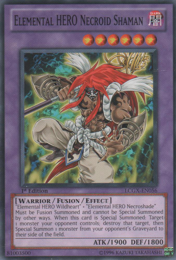 Elemental HERO Necroid Shaman [LCGX-EN056] Common | L.A. Mood Comics and Games