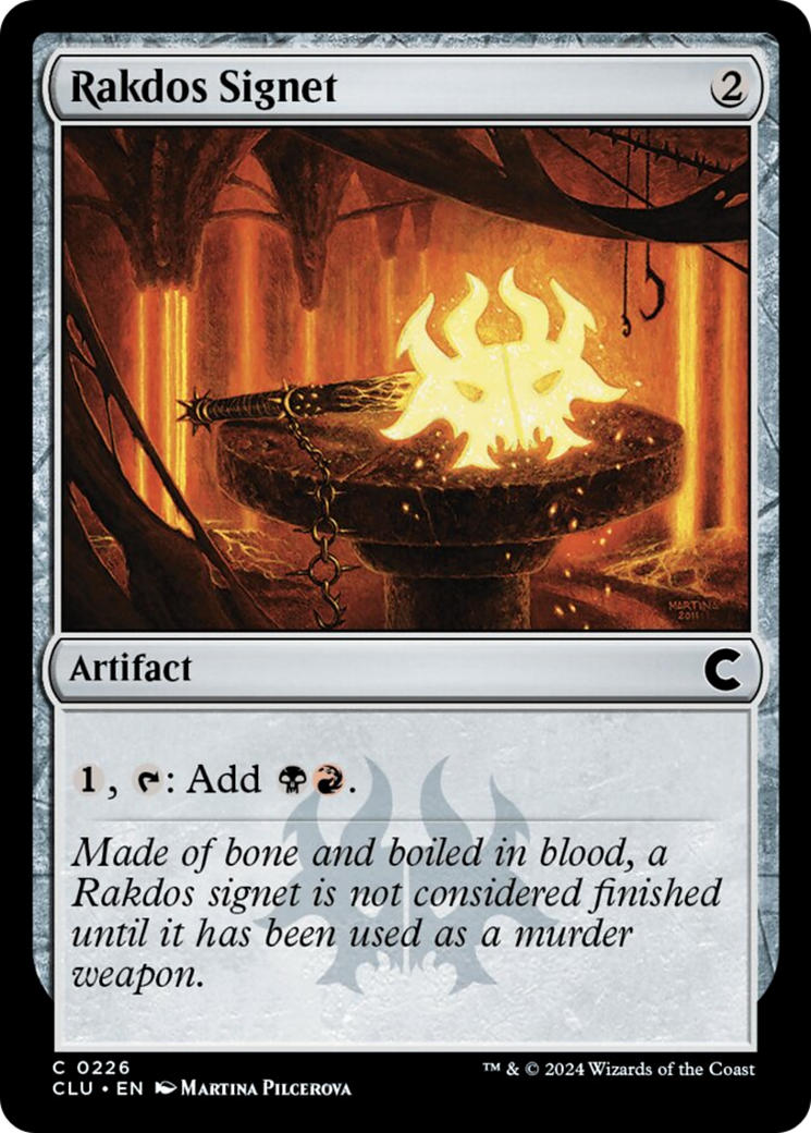 Rakdos Signet [Ravnica: Clue Edition] | L.A. Mood Comics and Games